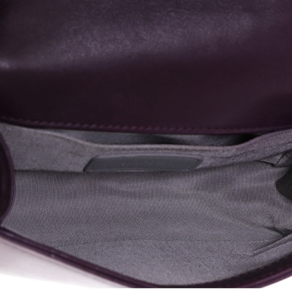 CHANEL Velvet Quilted Small Boy Flap Purple - Picture 8 of 15